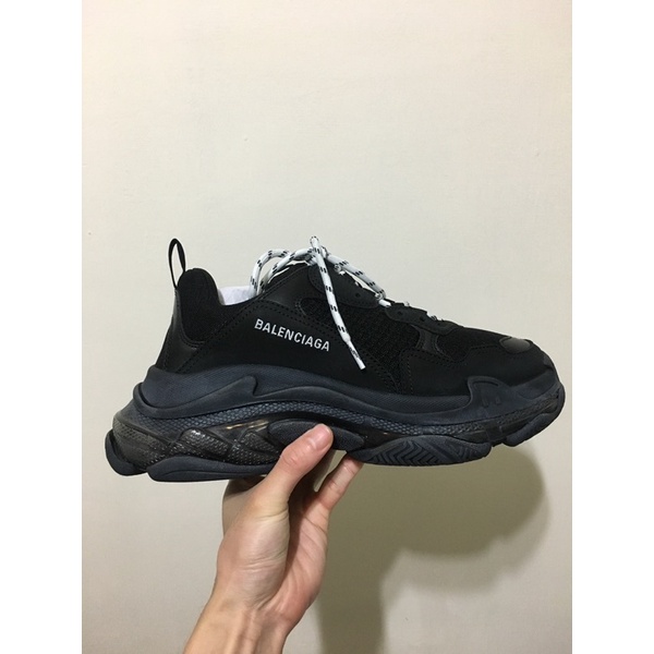 Balenciaga Triple S Trainer 黑灰AIR 復古老爹鞋絕版43號（9.9成新