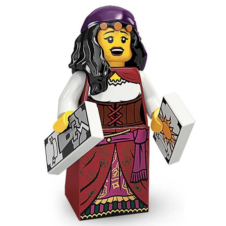 樂高71000 人偶第9代9號占卜師｜LEGO 71000 Minifig Fortune Teller