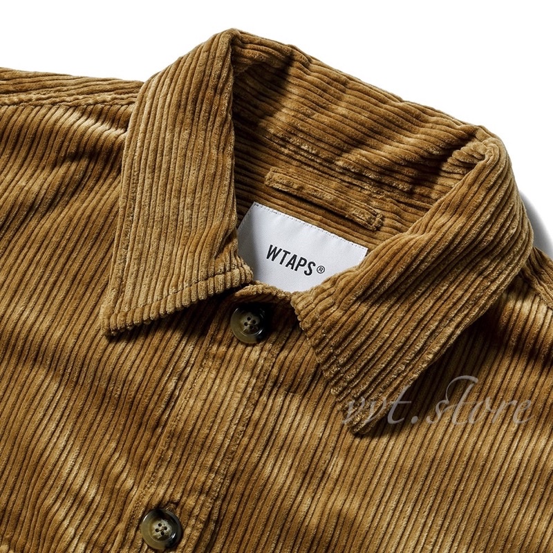 WTAPS 21AW WCPO / LS / COTTON. CORDUROY 燈芯絨長袖襯衫外套 WTAPS 21AW WCPO / LS / COTTON. CORDUROY 燈芯絨長袖襯衫外套
