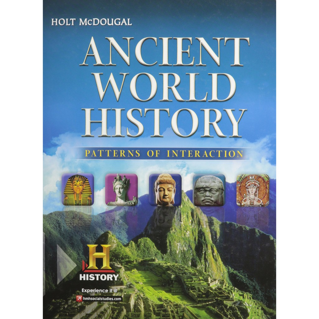 美國學校古世界歷史課本Ancient World History Textbook-Holt McDougal