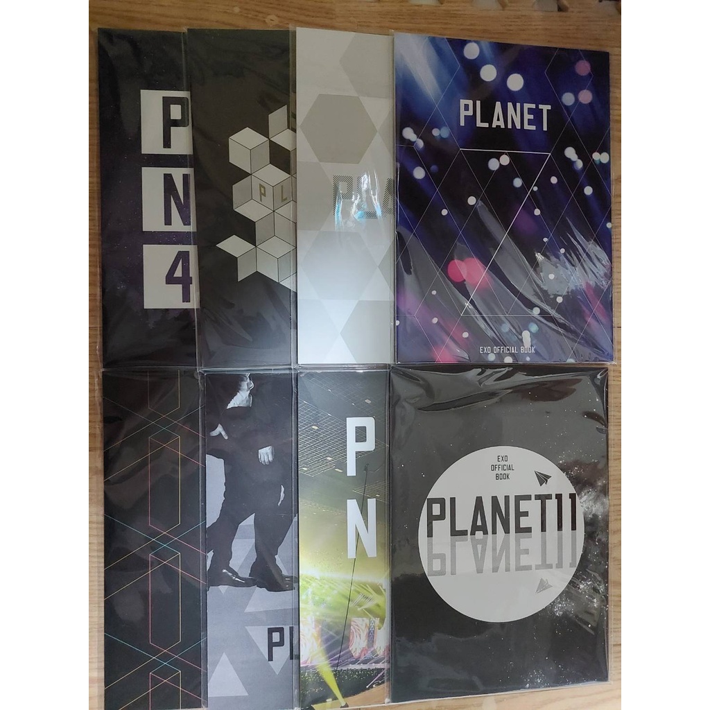 EXO-L JAPAN OFFICIAL BOOK(EXO日本會員會刊)Vol.4~Vol.11 [燦白/勳勉