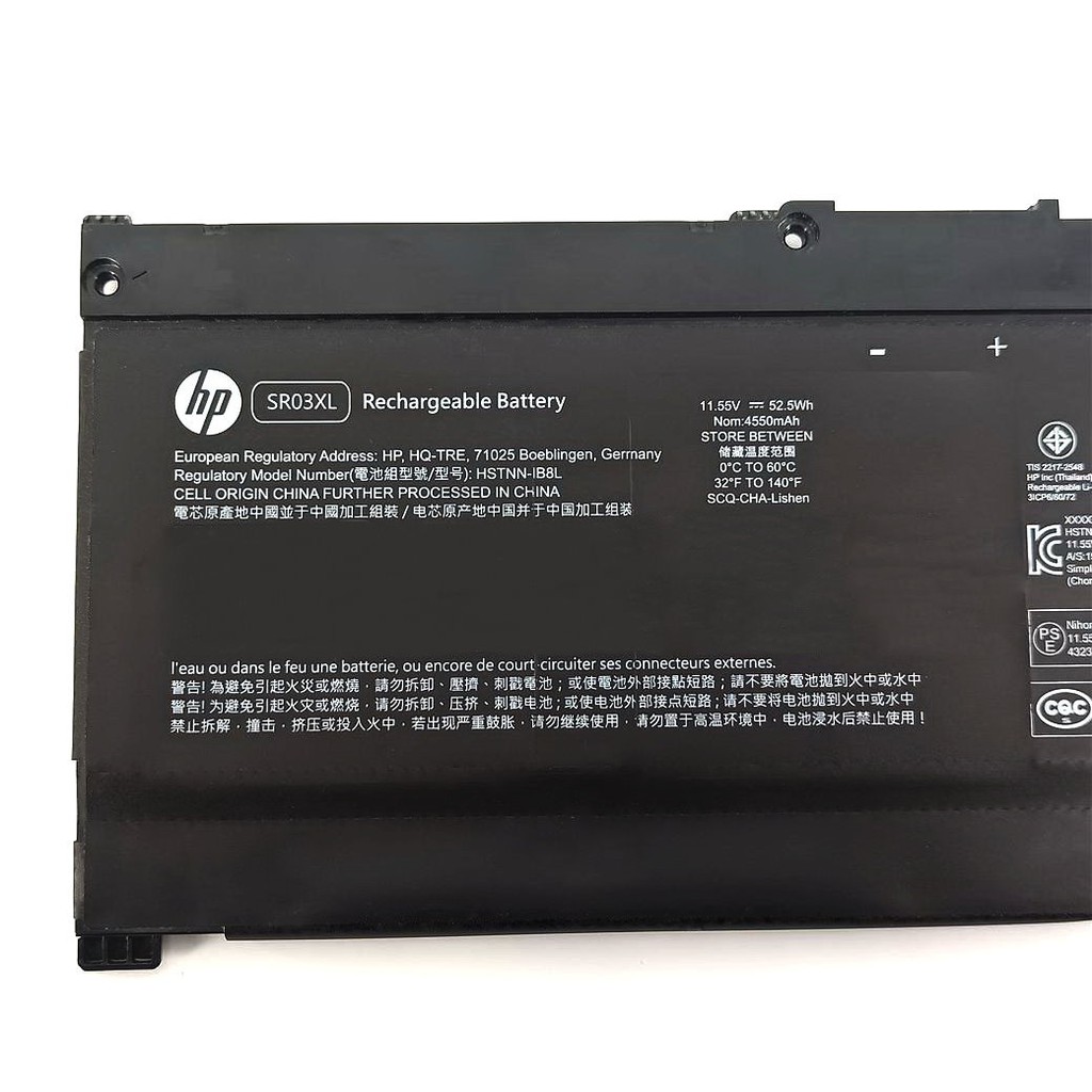 池本 HP SR03XL . 電池PAVILION 15 15-CX Pavilion GAMING 15 15-CX | 蝦皮購物