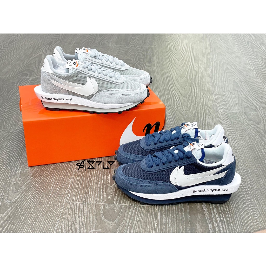 【Fashion SPLY】Fragment x Sacai x Nike 深藍 / 灰白 DH2684-400/001