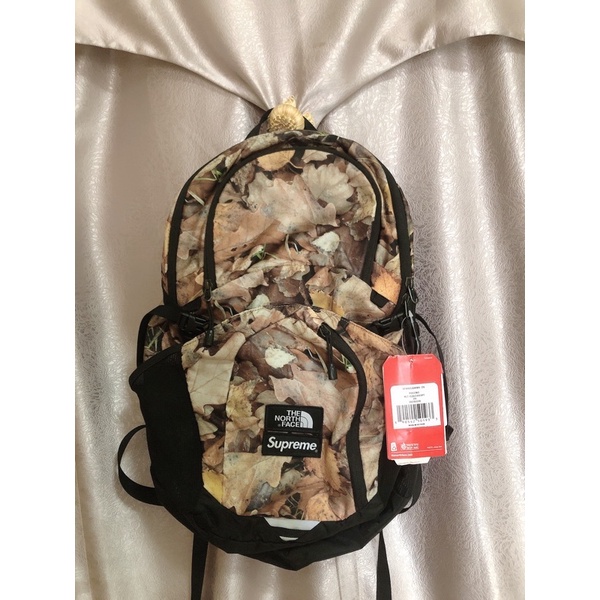 官網公司貨SUPREME x THE NORTH FACE 16FW Pocono Backpack 落葉後背包