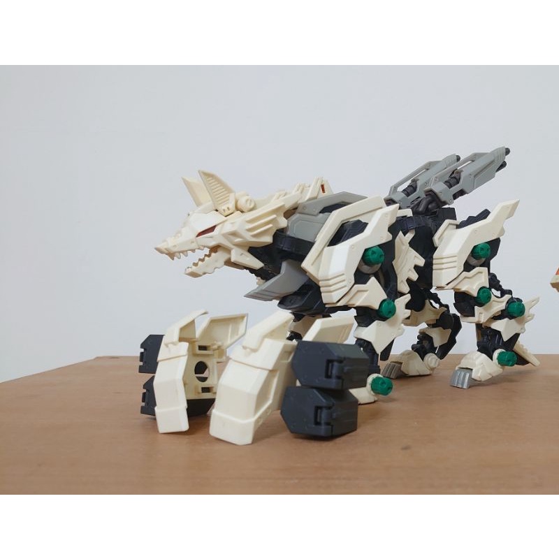 Zoids 白王狼 + 盾獅/強化套件 + 爆裂虎 | 蝦皮購物