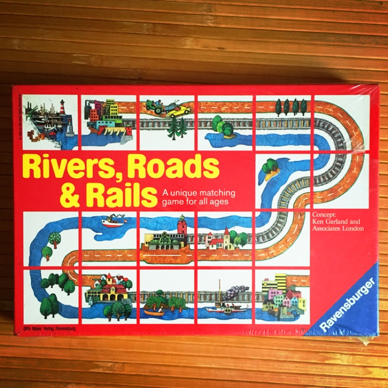 接龍長又長Rivers, Roads & Rails | 蝦皮購物
