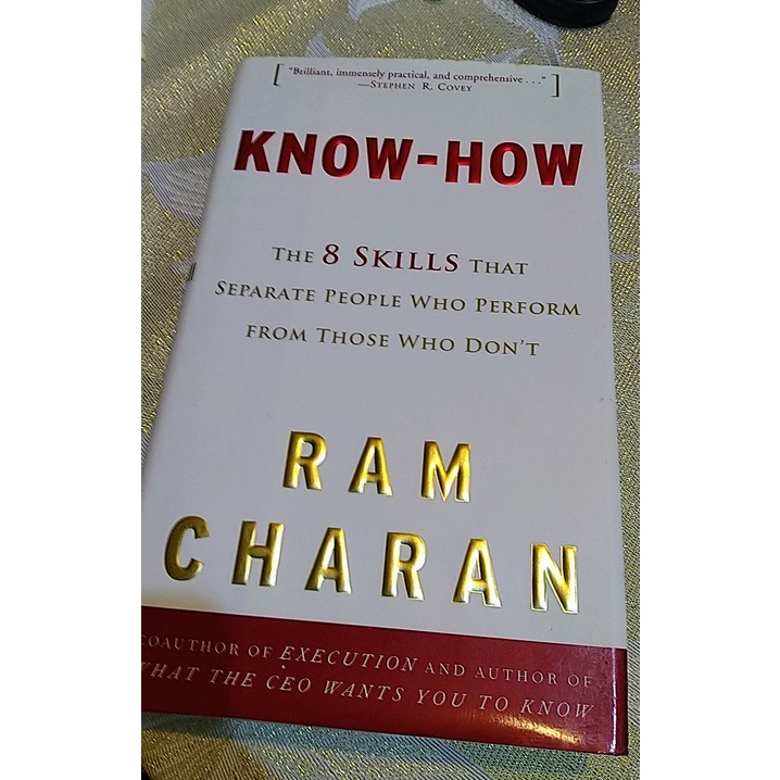 Know-How: The 8 Skills, [美] Ram Charan著 | 蝦皮購物