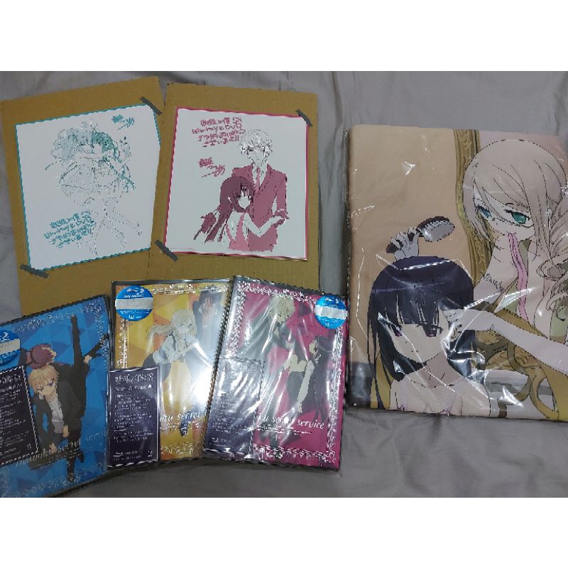 妖狐×僕SS 藍光DVD 1～3 特典色紙完全生產限定版連動特典blu Ray 藤原