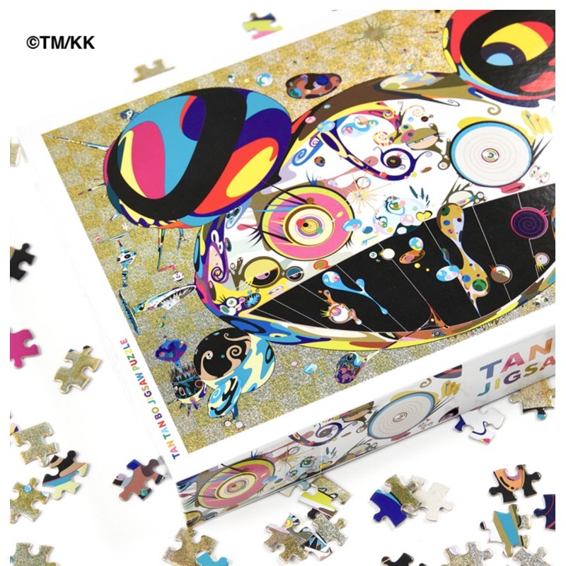 現貨Takashi Murakami TAN TAN BO Jigsaw Puzzle村上隆1000片拼圖