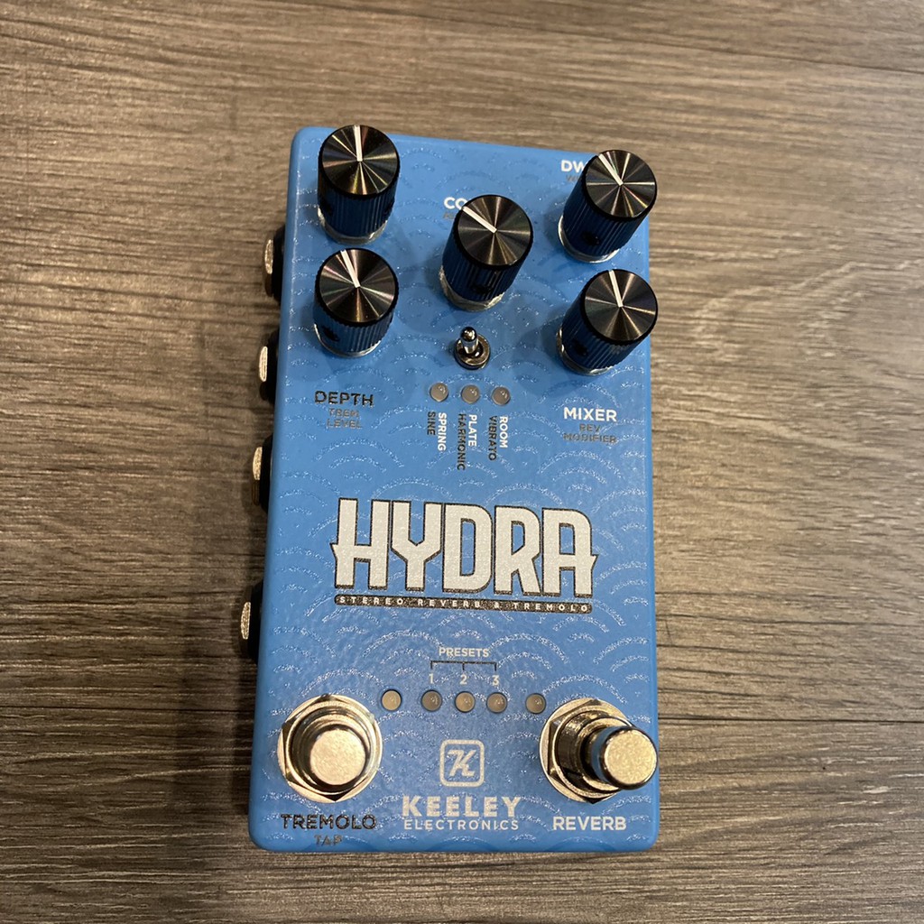 Keeley HYDRA Stereo Reverb & Tremolo 效果器 公司貨 【宛伶樂器】