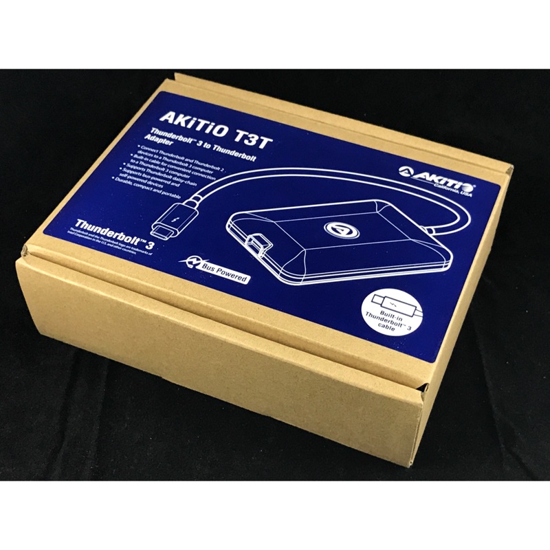 AKiTiO T3T thunderbolt 2 轉 3 轉接器 | 蝦皮購物