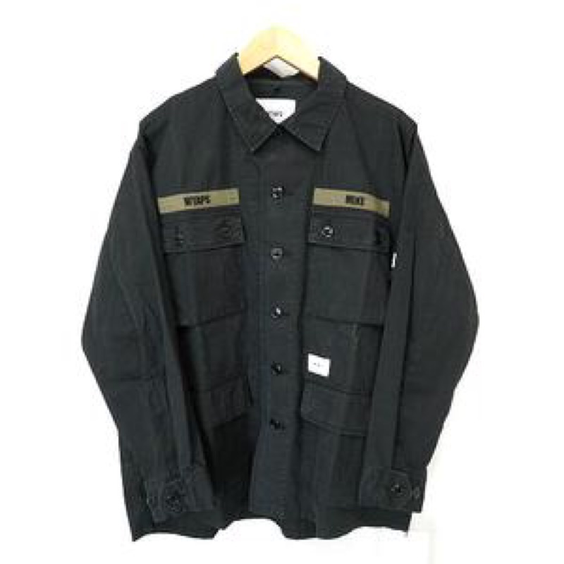 WTAPS JUNGLE LS 01 SHIRT NYCO OXFORD 19SS 四袋NAVY 現貨| 蝦皮購物