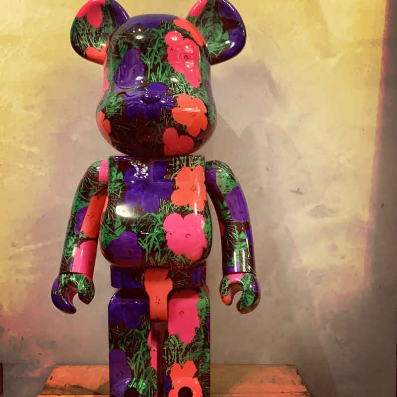 BE@RBRICK X ANDY WARHOL “Flowers” 1000%