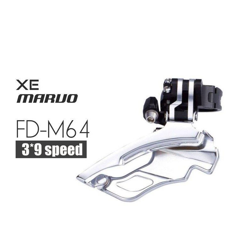 microSHIFT XE MARVO FD-M64三片式前變速器[03002522]【飛輪單車】 | 蝦皮購物