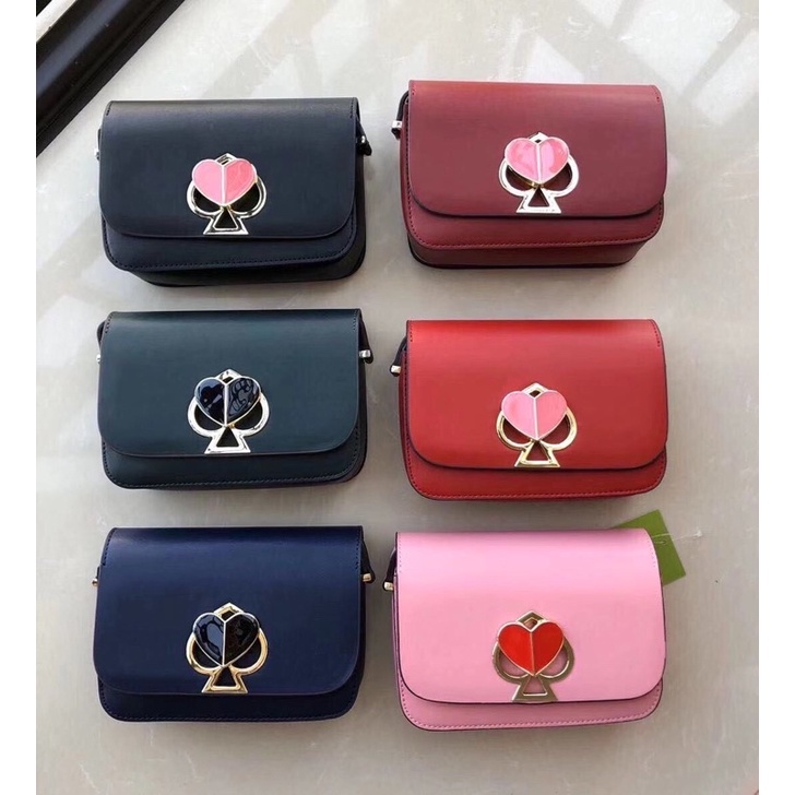 Kate spade♠️ 經典愛心款斜背包