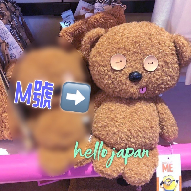 預購 ️日本 環球影城 提姆熊 Tim熊 S號 M號 絨毛娃娃 玩偶 minions 小小兵 | 蝦皮購物