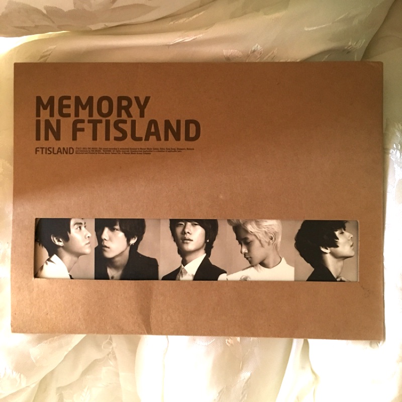 FTISLAND MEMORY IN FTISLAND 台灣獨佔豪華影音限定盤CD附DVD