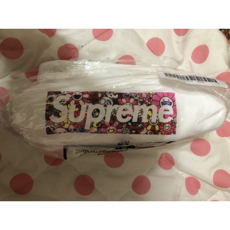 supreme x 村上隆covid-19 20ss box logo 白M（只有一件） | 蝦皮購物