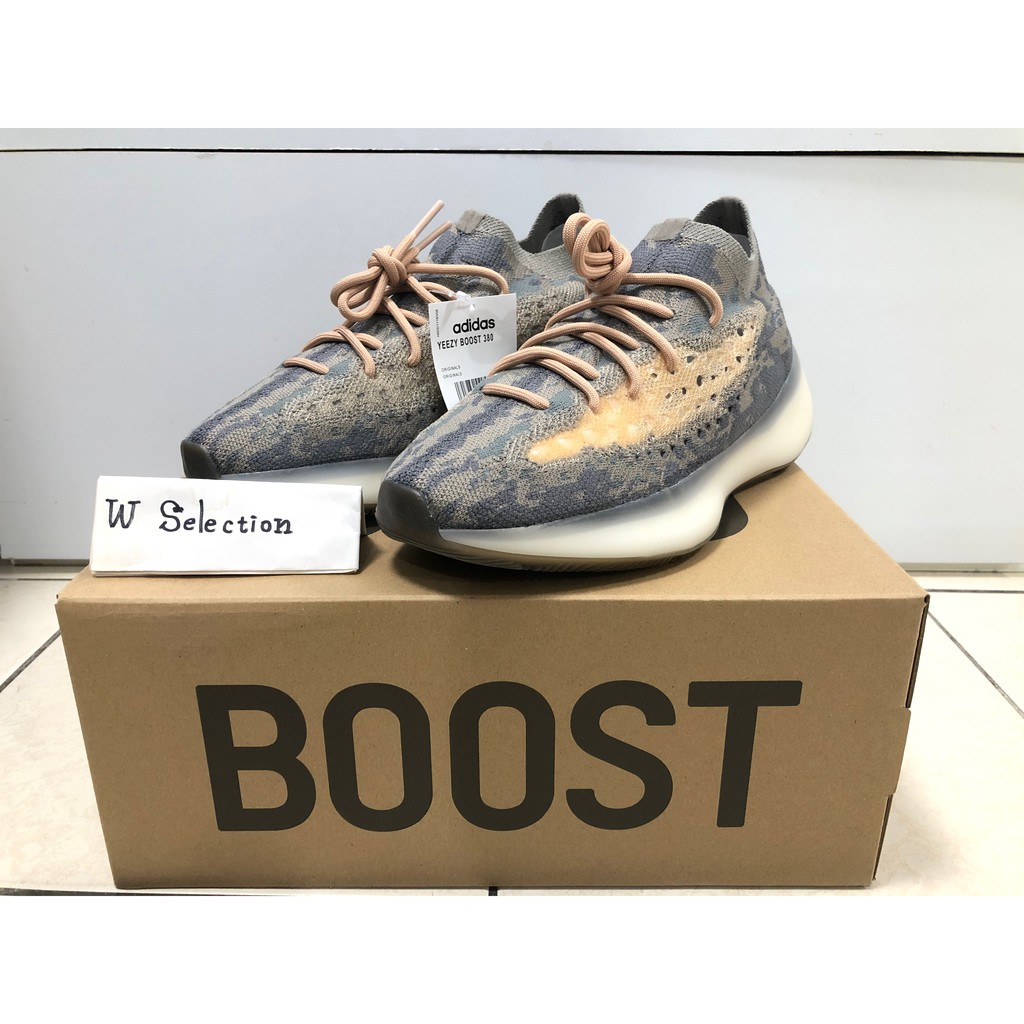 Adidas Originals YEEZY BOOST 380 MIST FX9764 蛇皮大地卡其全新公司