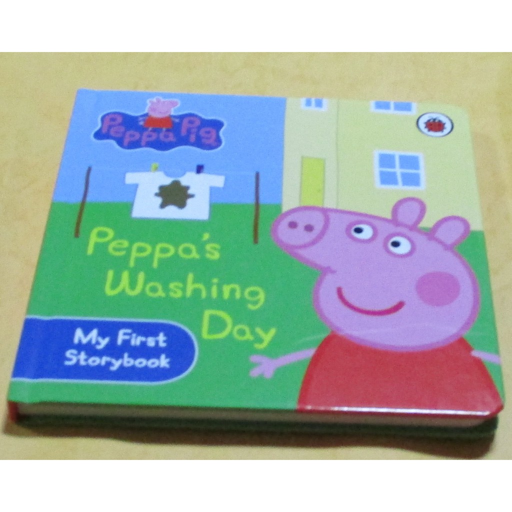 Peppa Pig: Peppa's Washing Day: My First Storybook (硬頁書)~180 