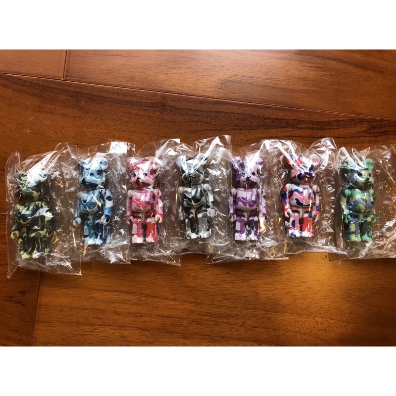 Bape Play series 1 猿人迷彩be@rbrick 100% 庫柏力克熊| 蝦皮購物