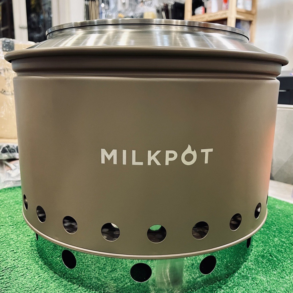 韓國Milkpot stove 390大焚火爐牛奶爐焚火台火爐營火爐【ZDoutdoor】 露營野營| 蝦皮購物