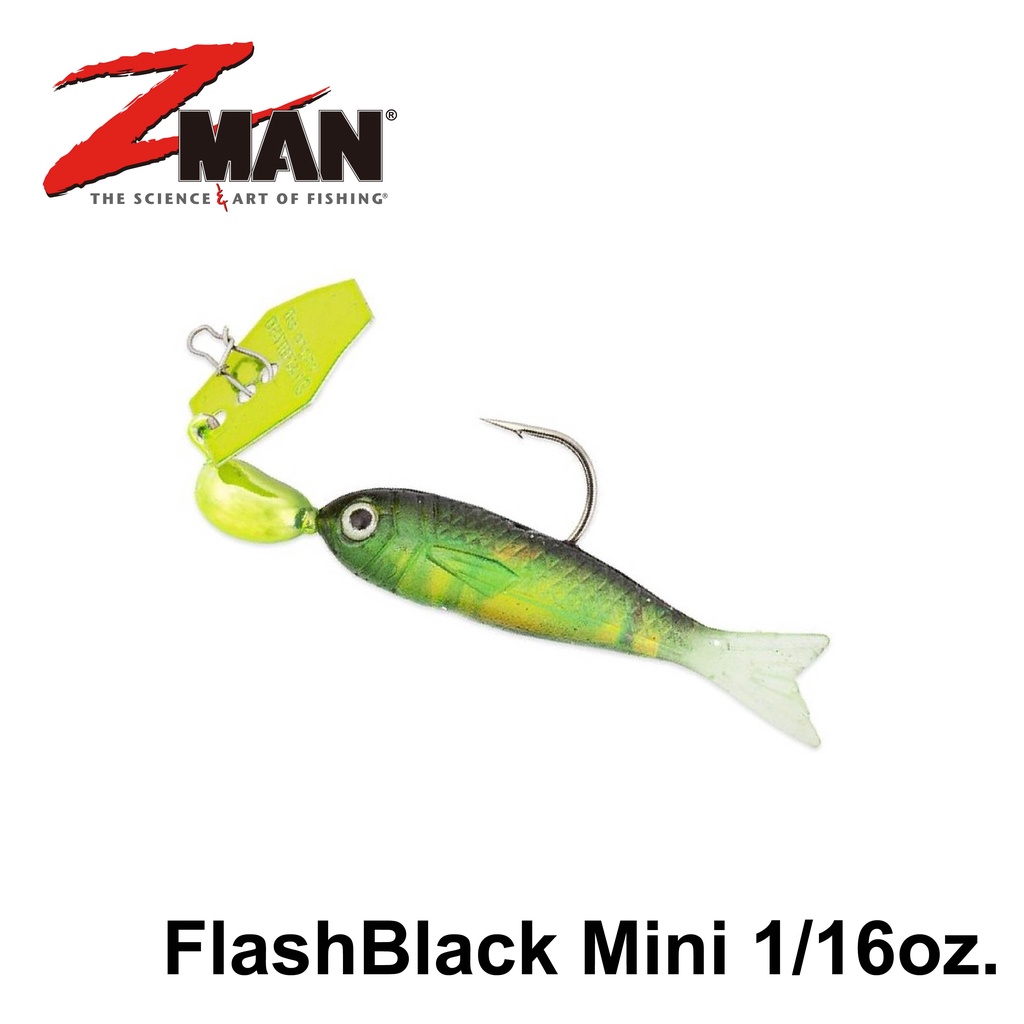 獵漁人】ZMAN FlashBack MIni 1.7克魚型軟蟲複合式亮片