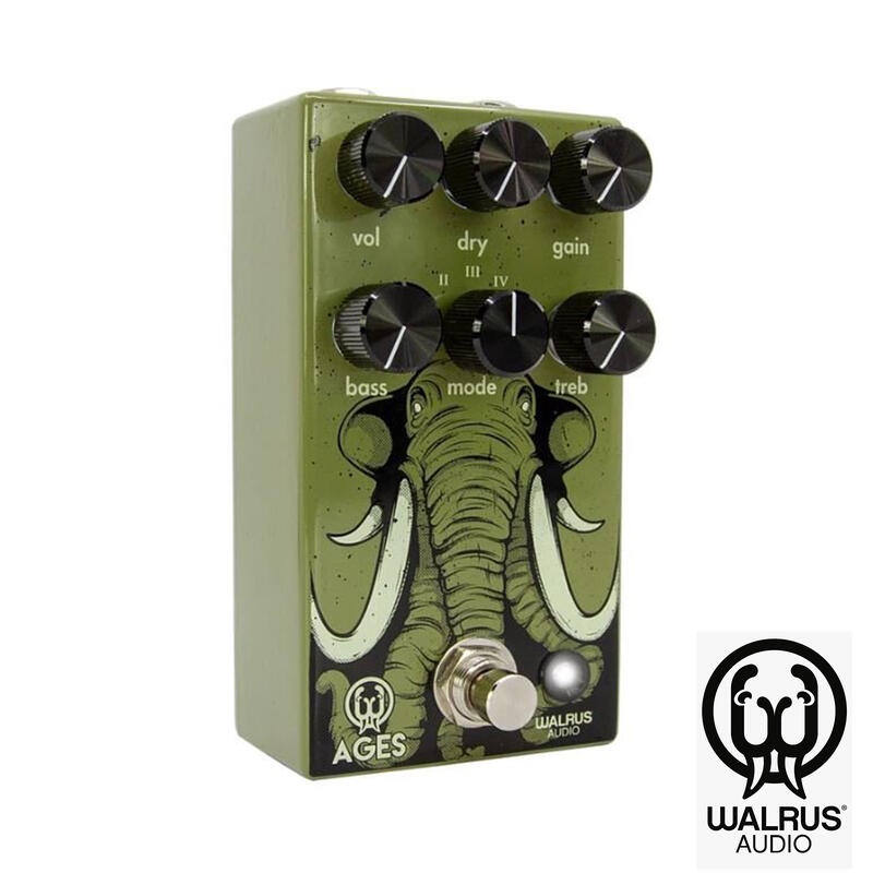 又昇樂器】無息分期Walrus Audio Ages Five-State Overdrive 破音效果