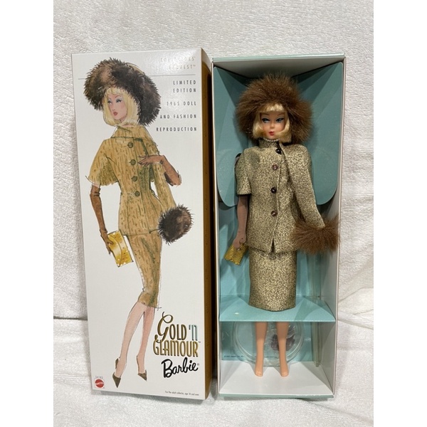 現貨絕版古董芭比Barbie Gold 'n Glamour 2001 Collectors' Request | 蝦皮購物