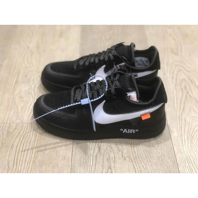 Nike Air Force 1 x Off White Black 黑| 蝦皮購物