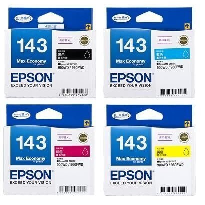 EPSON 143高印量XL原廠墨水匣ME82 940 960 WF3521 3541 7011 7511 7521 | 蝦皮購物