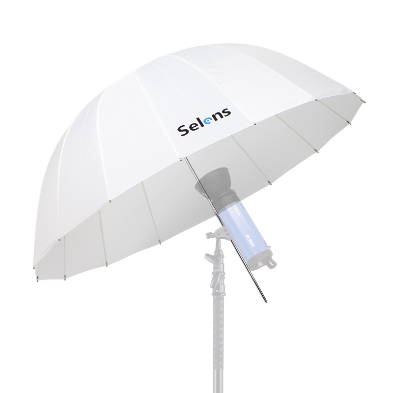 Selens 攝影柔光傘 白色柔光傘 柔光罩 105/130/160CM透射傘 碳纖維反射/柔光傘 攝影棚透光+反光兩用 | 蝦皮購物