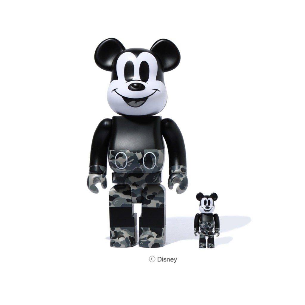 預購7/18 BE@RBRICK BAPE® MICKEY MOUSE VCD BAPE® MICKEY MOUSE