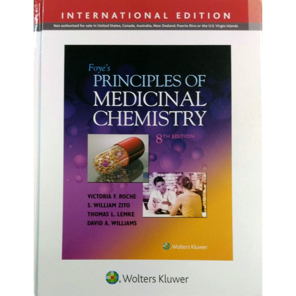 【金州書坊】全新現貨-Foye's Priniples Of Medicinal Chemistry, 8/e (IE) | 蝦皮購物