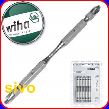 德國Wiha Torsion Bits PH2 x 110mm(一卡10支)雙頭起子頭磁性特殊扭力