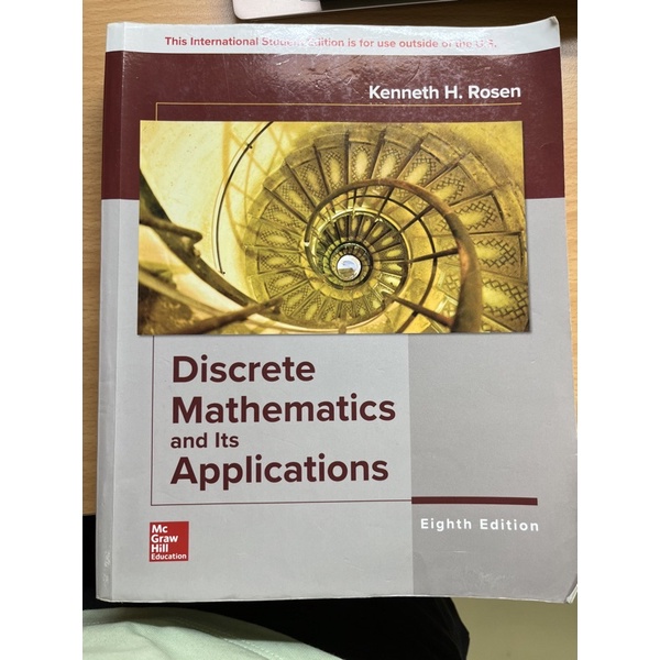 Discrete Mathematics and Its Applications | 蝦皮購物