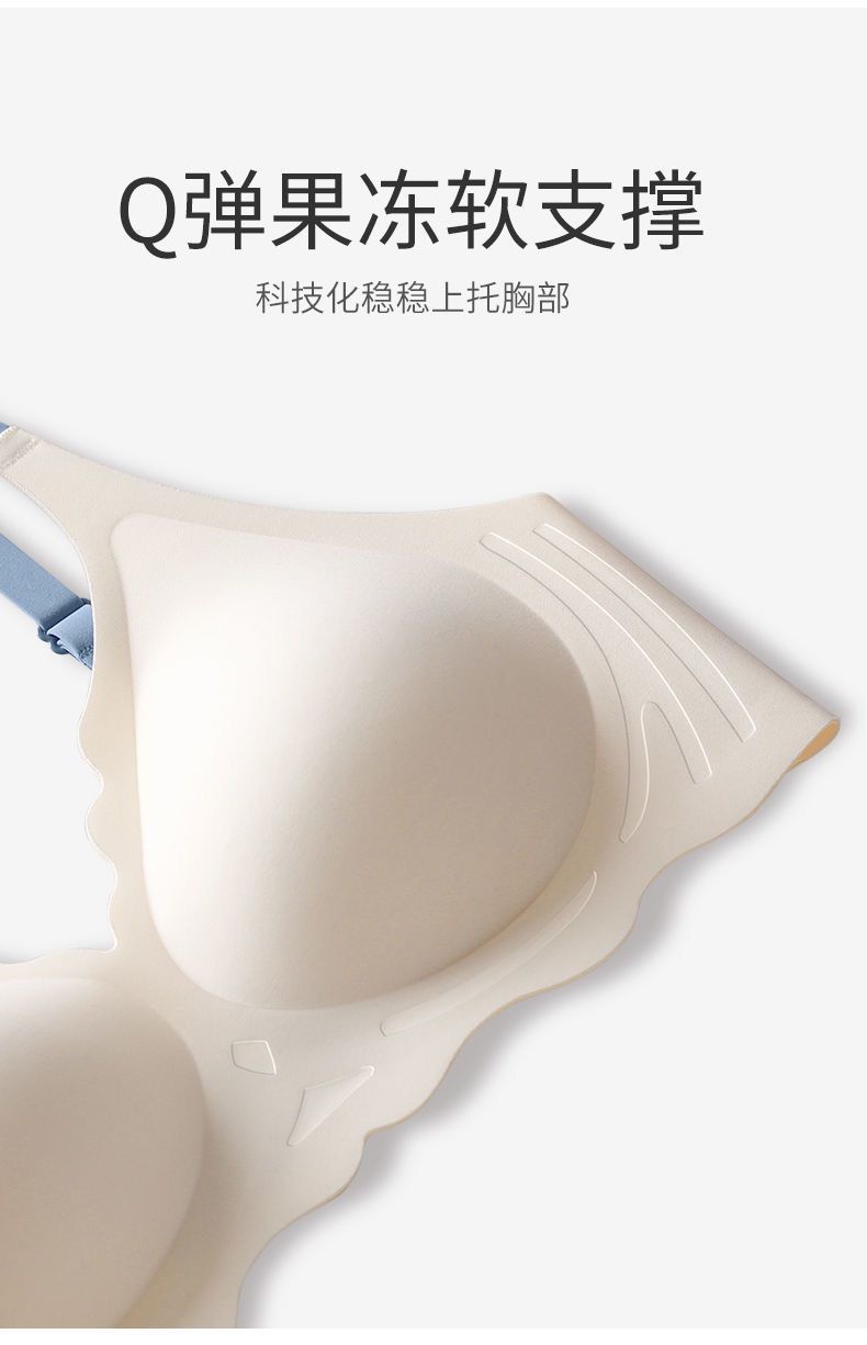 『muzi木子』無鋼圈內衣 無痕內衣 運動內衣少女u型薄款bra胸罩無痕無鋼圈小胸集中爆乳內衣防震跑步胸罩 蝦皮購物 