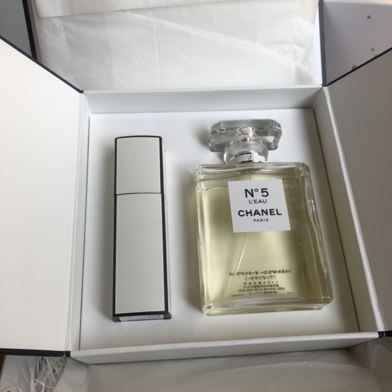 CHANEL 香奈兒N°5 L'EAU IT 限量香水禮盒| 蝦皮購物