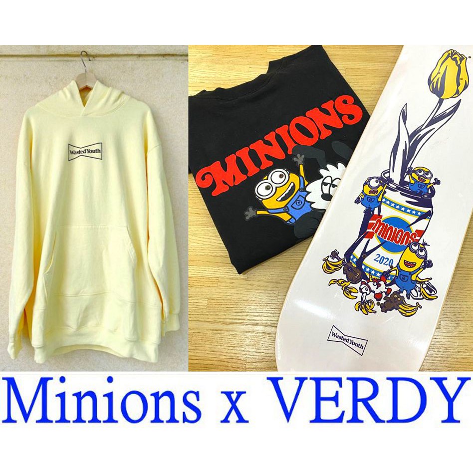 日本正規品取扱店 WASTED YOUTH MINIONS Teeミニオン verdy | www