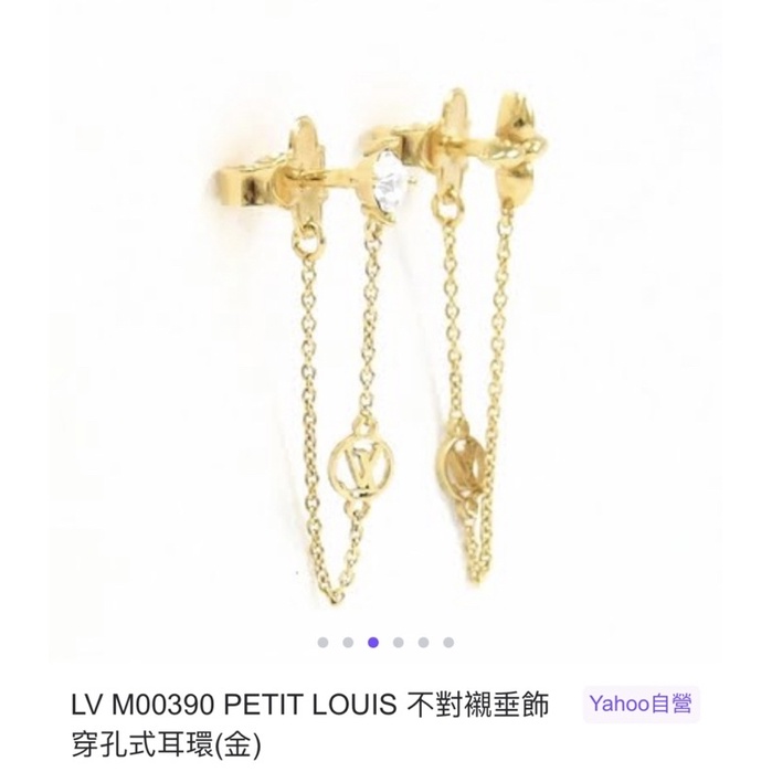 Louis Vuitton 2023 SS Petit louis earrings (M00390)