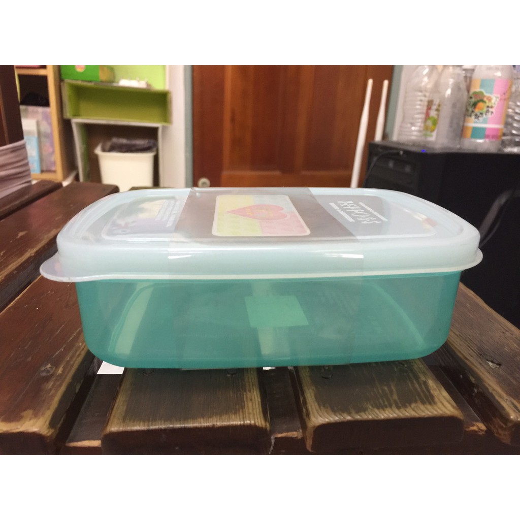 KEYTOSS 詰朵斯 微波 密封 保鮮盒 綠色 K801 15*11*5cm (590ML) | 蝦皮購物