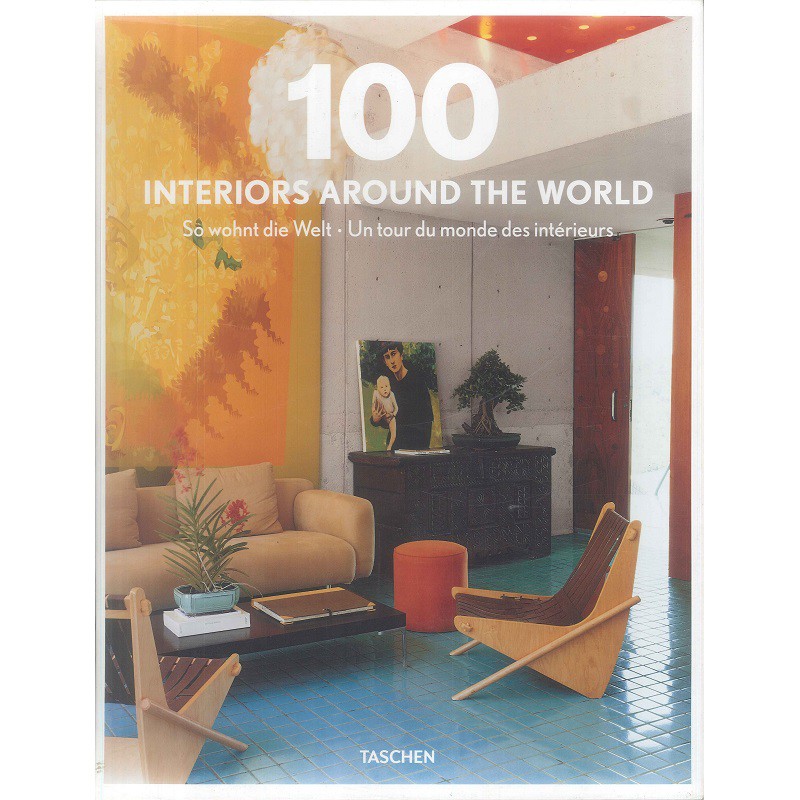 100 Interiors Around the World (一套2本) -9783836529884 絕版英文設計書 [建築人設計人的店 ...