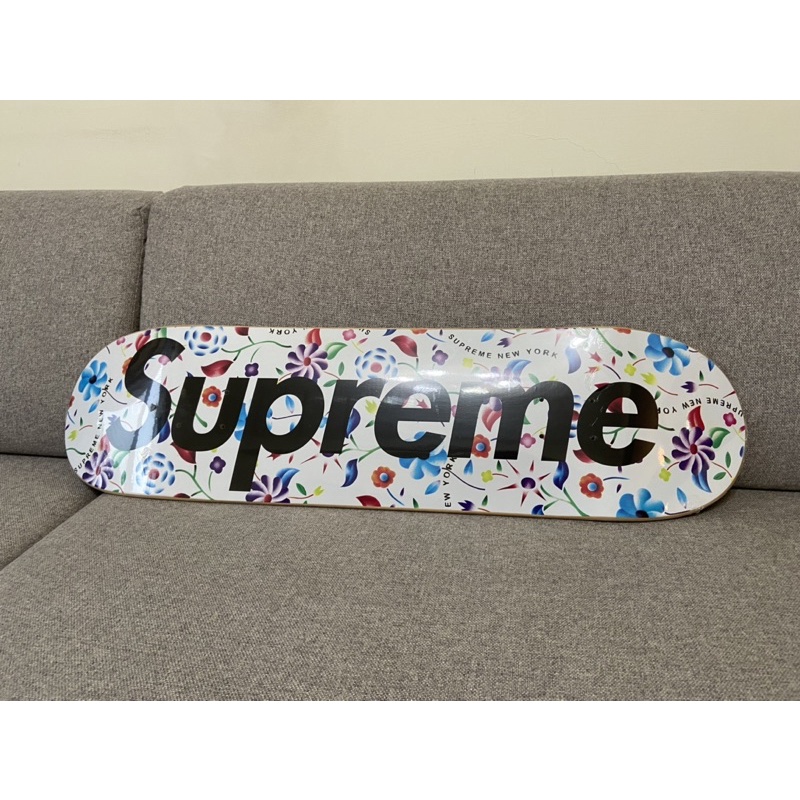 Supreme Airbrushed Floral Skateboard 花卉滑板| 蝦皮購物