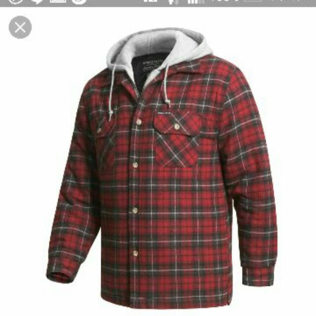 Moose creek hooded flannel jacket best sale