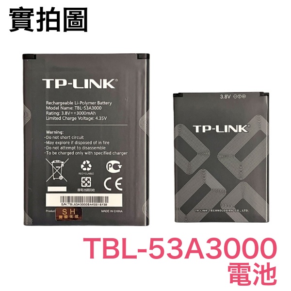 Batteria Compatibile TP-LINK M7450 M7650 TBL-53A3000 53B3000, Capacità Originale 3000 MAh Per Modem Router