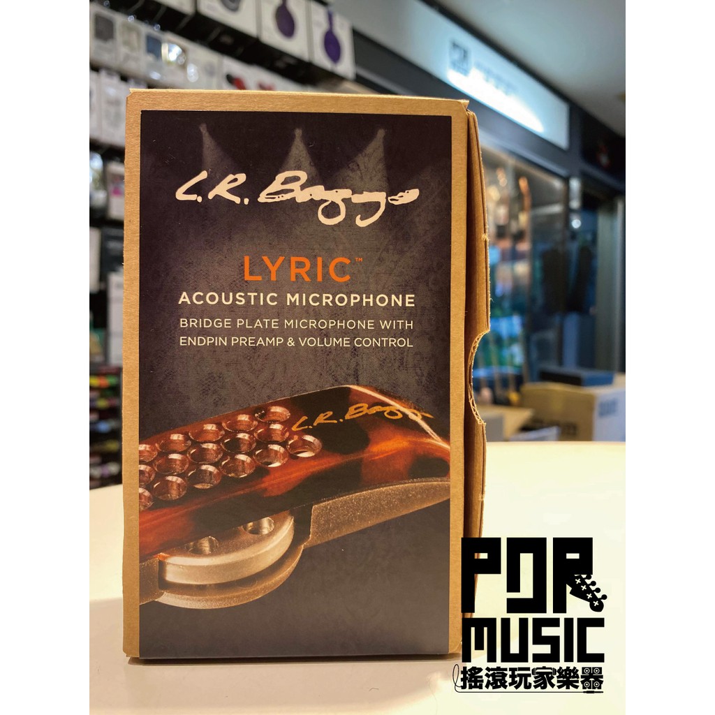 【搖滾玩家樂器】全新 免運 公司貨 L.R. BAGGS Lyric mic+preamp 木吉他 拾音器 蝦皮購物
