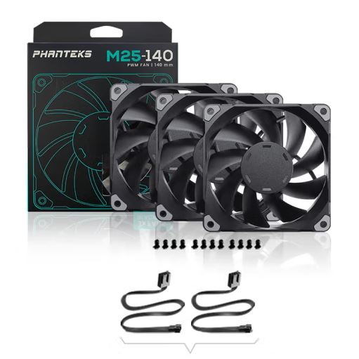 Phanteks 120mm/140mm 風扇 M25-120/140/PWM/D-RGB/ARGB 大風量風扇,適用於 | 蝦皮購物