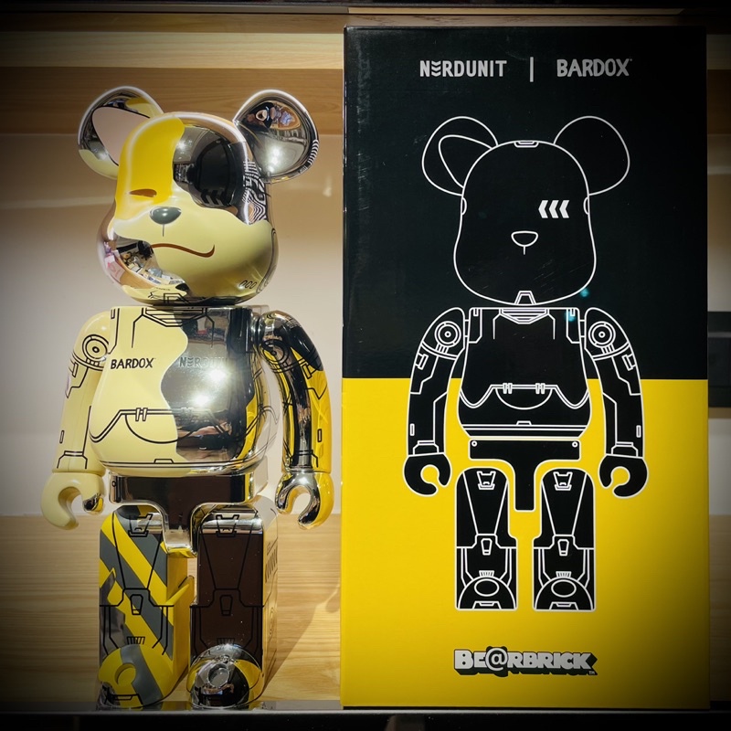 BE@RBRICK NERDUNIT x BARDOX 400%ベアブリック