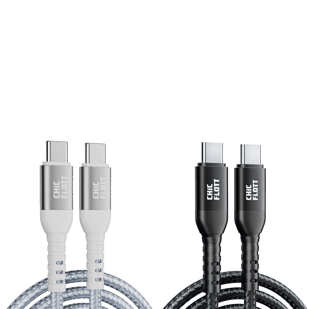 CHIC FLOTT 140W PD3.1 USB-C to C 150cm 快充傳輸線 | 蝦皮購物