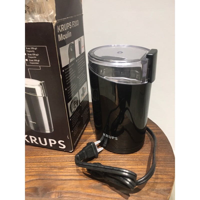 免運 全新 Krups F203 咖啡 磨豆機 研磨機 | 蝦皮購物